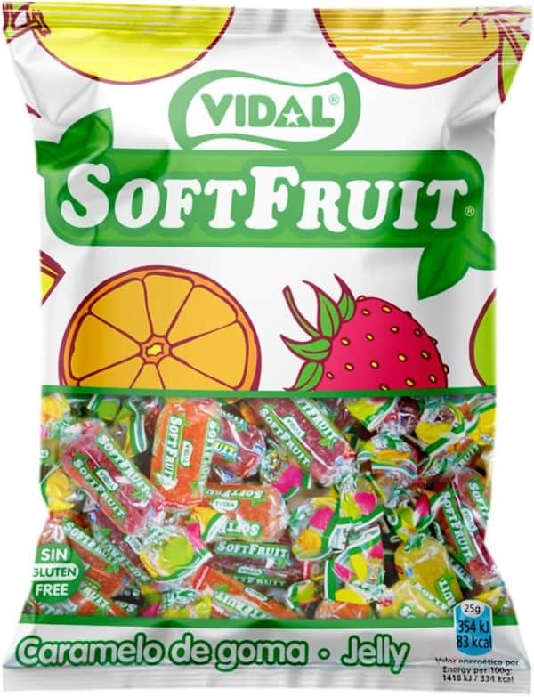 Vidal Golosinas Soft Fruit Caramelo de goma 1 kg Reseña